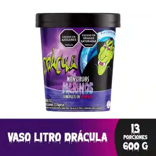 Dracula Helado Monstruos Marinos Sabor Fresa