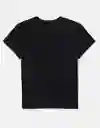 Camiseta Mujer Negro Talla SMALL American Eagle