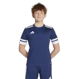 Adidas Camiseta Squa25 de Equipo Para Fútbol Unisex Azul Talla S