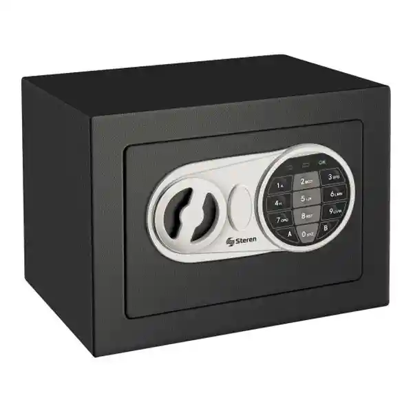Steren Mini Caja Fuerte Electrónica de Alta Seguridad