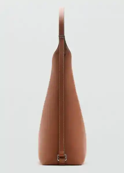 Bolso M Keops Cuero Talla 99 Mujer Mango