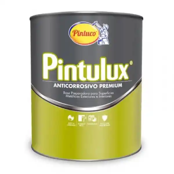 Aerocolor Pintura Base Anticorrosivo Premium Negro