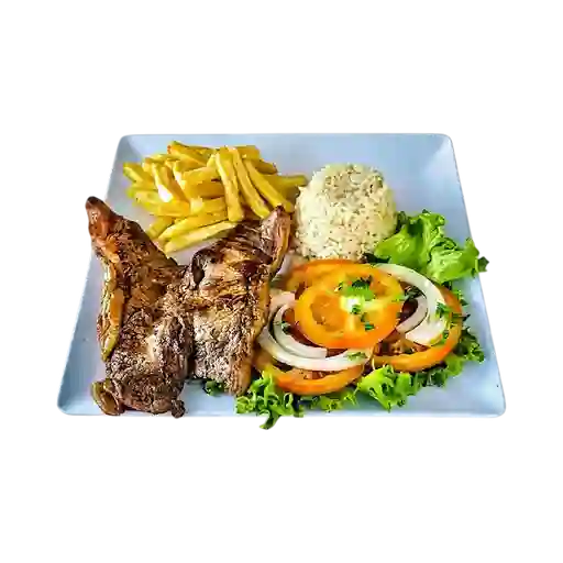 Almuerzo con Carne Asada