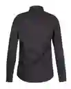 Camisa M/l Premium Negro Talla M Hombre Chevignon