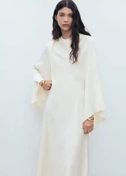 Vestido Maria-A Offwhite Talla XS Mujer Mango