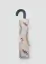 Paraguas Pasley Offwhite Talla 99 Mujer Mango