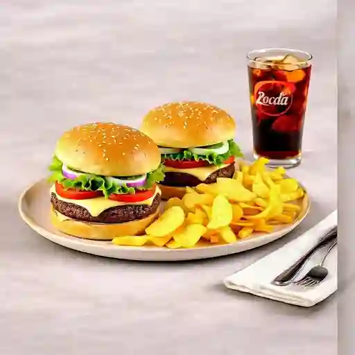 Combo Hamburguesa X3