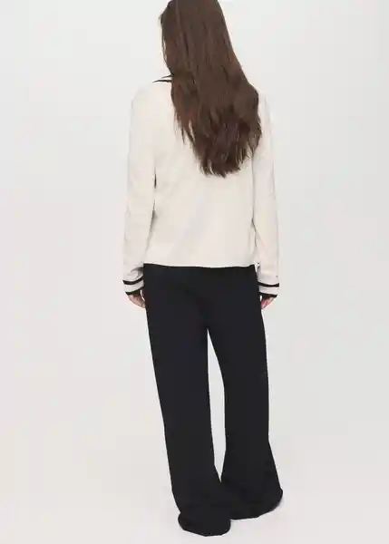 Cárdigan Lucco Crudo Talla L Mujer Mango