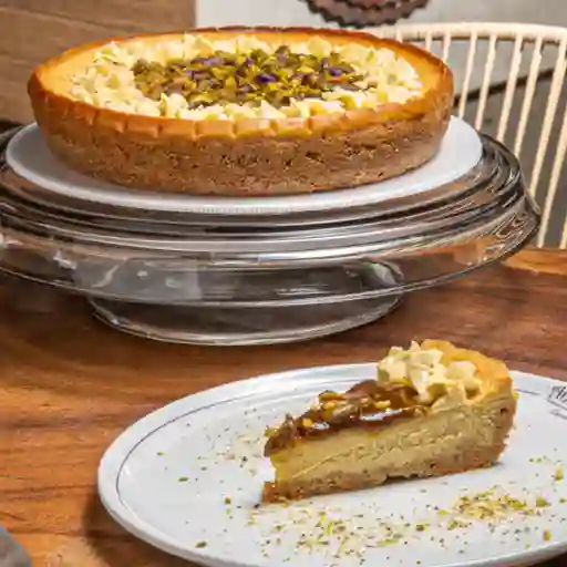 Cheesecake pistachos
