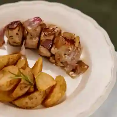 Solomillo Al Romero con Papas