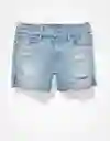 Short Mujer Azul Talla 12 400381237178 American Eagle