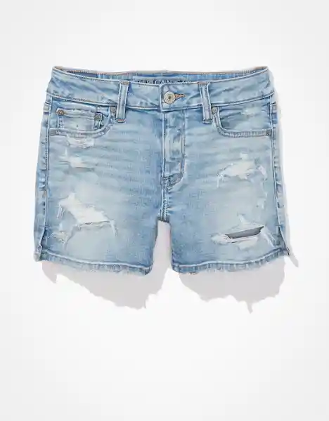 Short Mujer Azul Talla 12 400381237178 American Eagle