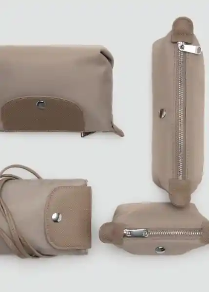 Funda P Nanda Taupe Talla 99 Mujer Mango