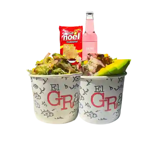Promo dos ceviches de pulpos