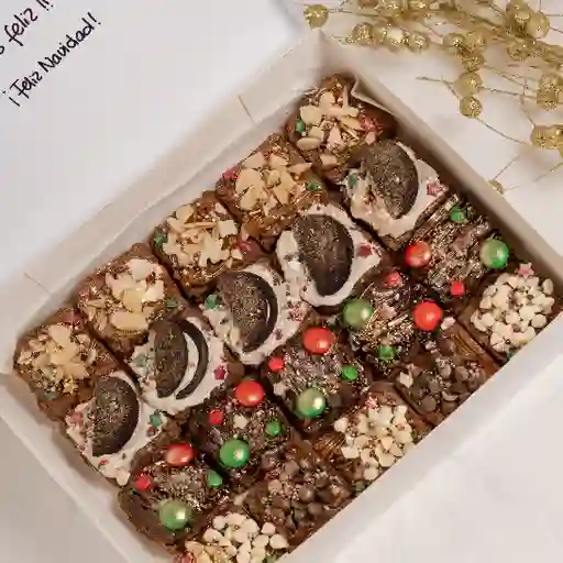 X20 brownies navideños