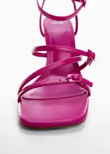 Sandalias Maya Fucsia Talla 40 Mujer Mango