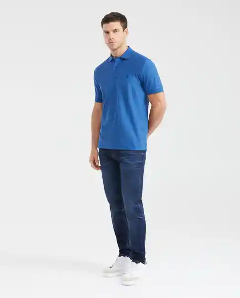 Camiseta Polo Clasic Azul Zarpar Oscuro M Chevignon