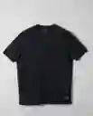 Camiseta Hombre Negro M 102G006_NEG194007 Rifle