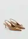 Zapatos Touly Camel Talla 39 Mujer Mango