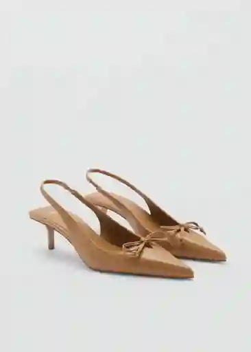 Zapatos Touly Camel Talla 39 Mujer Mango