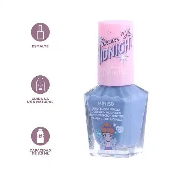 Esmalte de Uñas Serie Disney Manga Princesas 08 Miniso