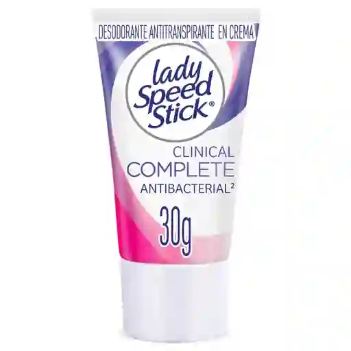 Desodorante Mujer Lady Speed Stick Crema Tubo 30 g