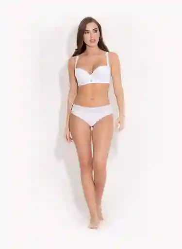 Brasier Prehormado Mujer 38 - Blanco