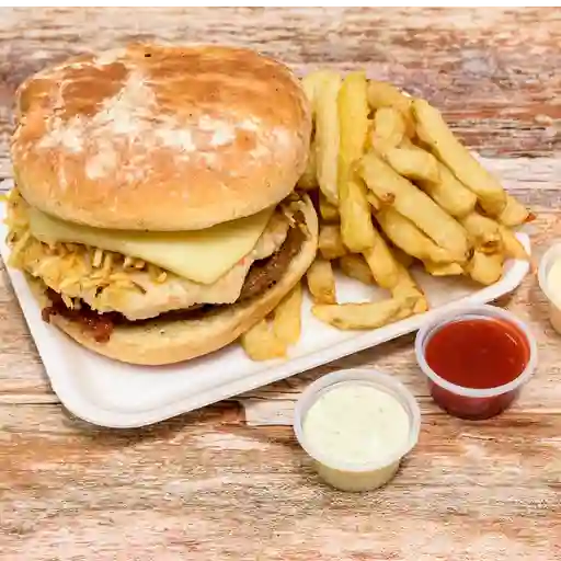 Combo junior de hamburguesa