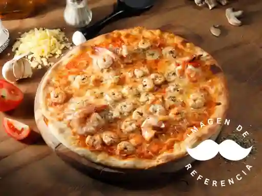 Pizza de Pollo y Camarones