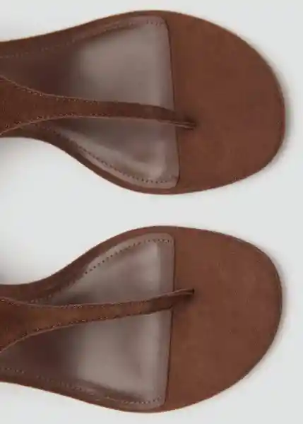 Sandalias Jamaica Chocolate Talla 38 Mujer Mango