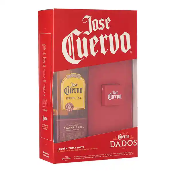 Tequila Jose Cuervo Especial + Dado