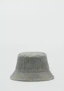 Gorro Textu Verde Talla 99 Mujer Mango