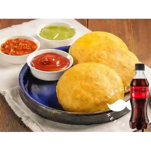 Combo Arepa de Huevo + Coca Cola Sin Azúcar 400 ml