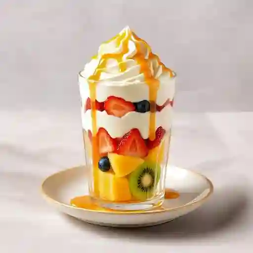 Fruta Con Crema