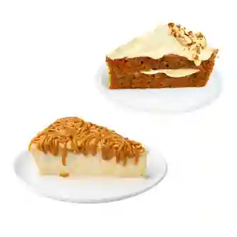Torta 4 leches + torta de zanahoria - 2p
