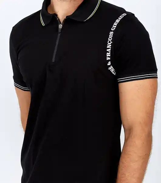 Girbaud Camiseta Polo Negro Talla M 112879