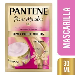 Mascarilla Intensiva Pantene Pro-V Miracles Repara Protege Anti-Frizz Tratamiento Capilar para cabello dañado y teñido 30 ml