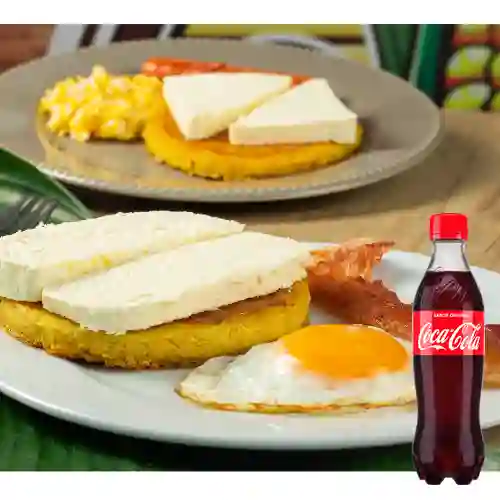 Combo Desayuno Sencillo + Coca-Cola