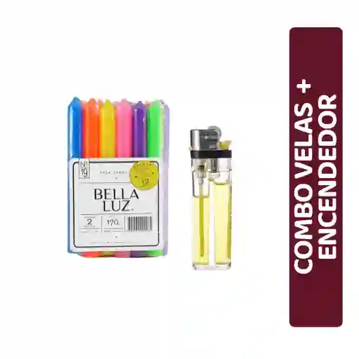 Combo Velas + Encendedor