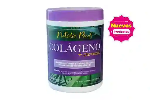 Natalia Paris Alimento en Polvo Colageno + Curcuma