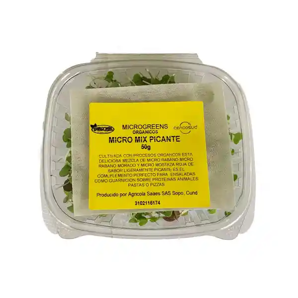 Micro Mix Picante Microgreens