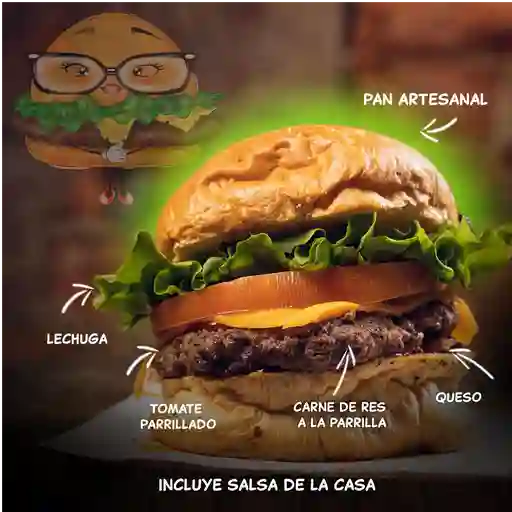 Hamburguesa sencilla