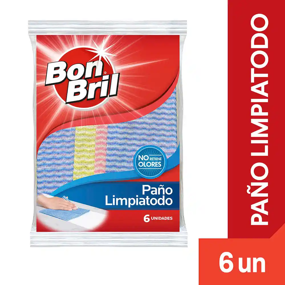 Paño Limpiatodo Bon Bril 6 un 