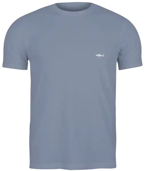 Camiseta Hombre Azul Gris Talla S Salvador Beachwear