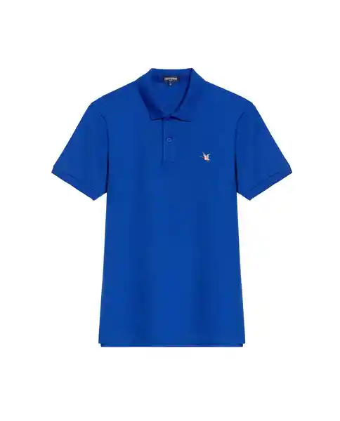 Camiseta Polo Muscle Azul Sodalita Ultraoscuro Talla L Chevignon