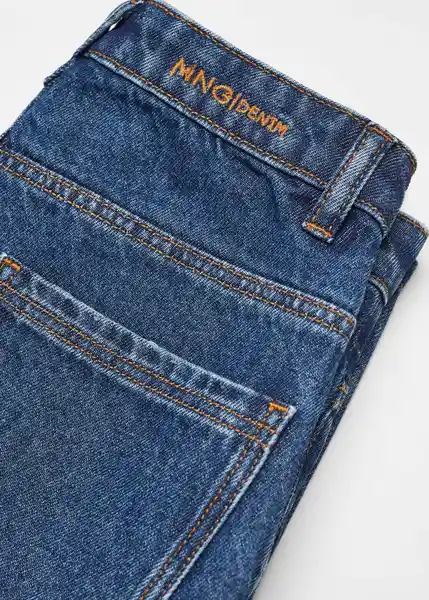 Jean Dad Tejano Oscuro Talla 07 Niños Mango