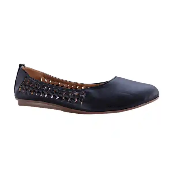 Zapatos Baleta Brina Negro Talla 34 Mercedes Campuzano