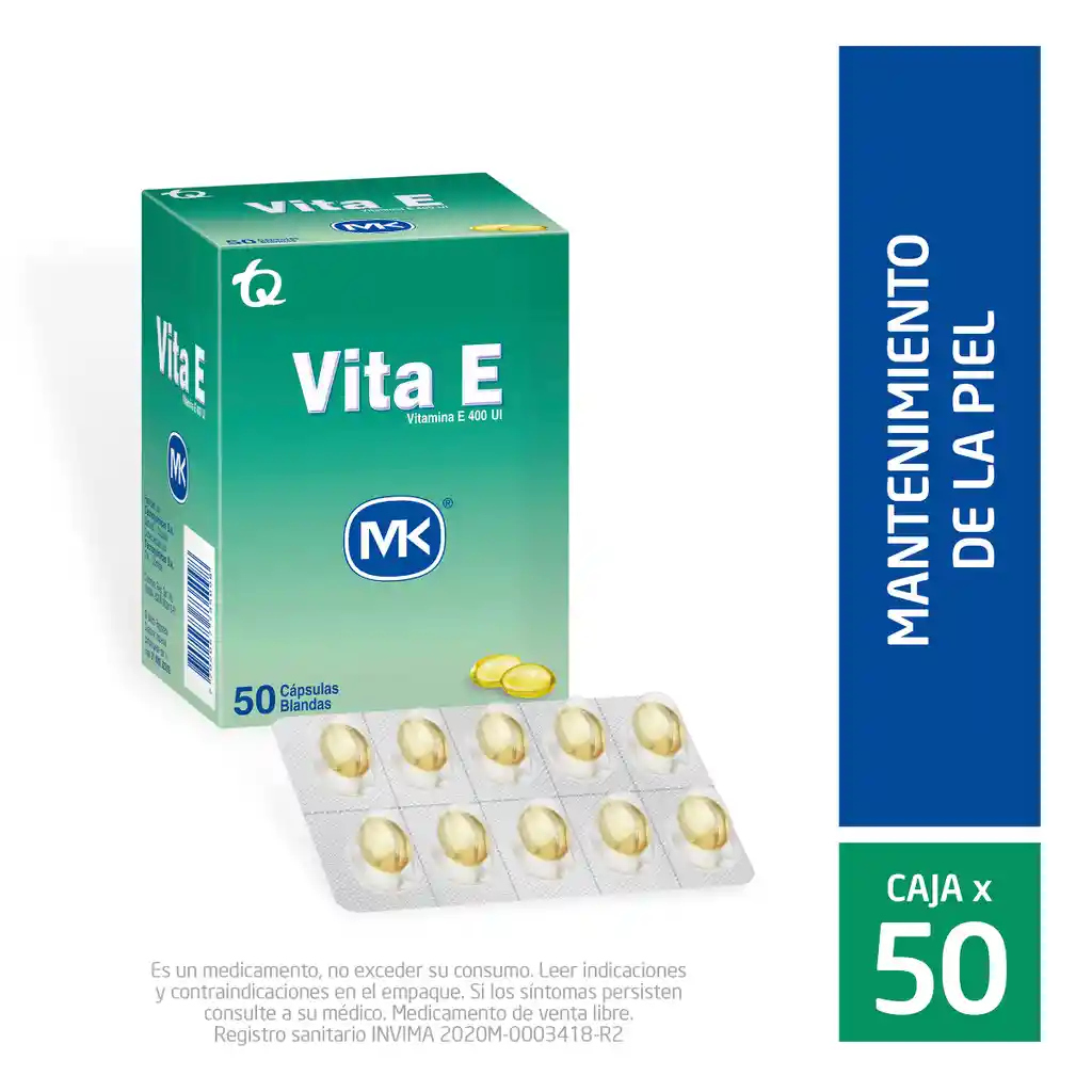 Vita E MK  400 UI Vitamina E