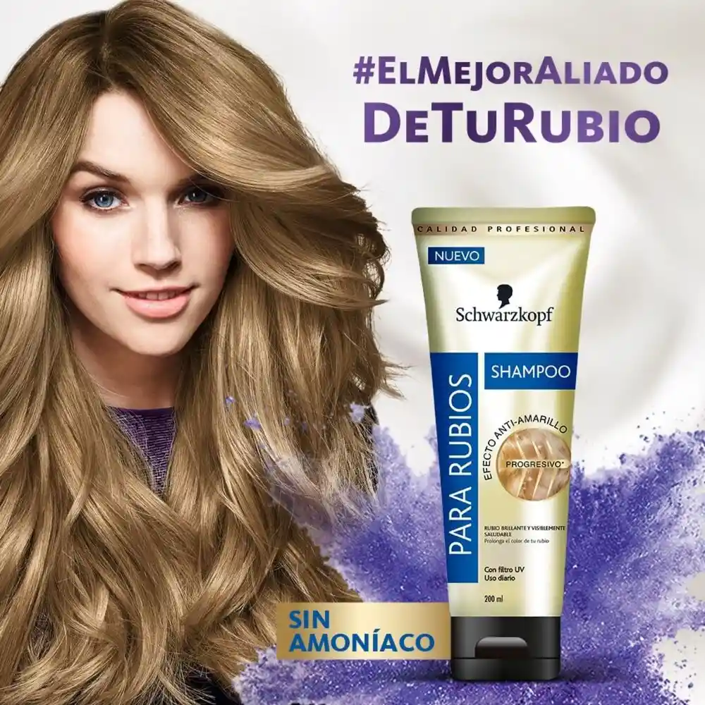 Schwarzkopf Shampoo Matizante Efecto Anti-Amarillo