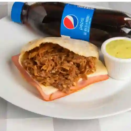 Combo Individual Arepa Ropa Vieja Vip +